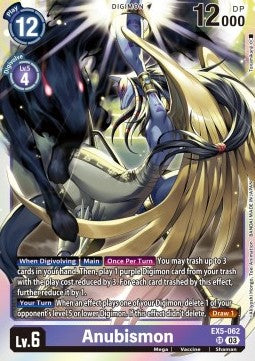 Anubismon (EX5-062) (V.1) - Animal Colosseum (Super Rare) [EX-05-062]