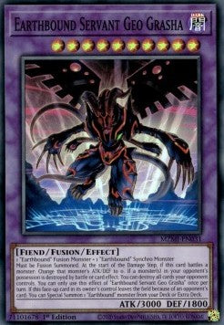 Earthbound Servant Geo Grasha (V.1 - Super Rare) - Maze of Millennia (Super Rare) [MZMI-031]