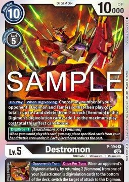 Destromon (P-094) - Promos (Promo) [P-094]