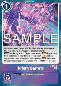 Prism Garrett (P-096) - Promos (Promo) [P-096]