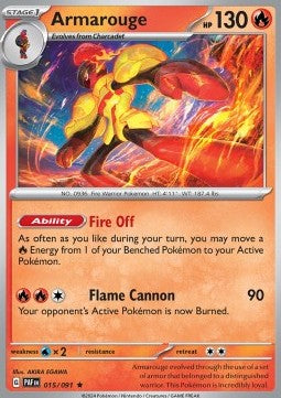 Armarouge - Paldean Fates (Rare) [PAF-015]