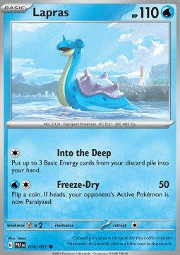 Lapras - Paldean Fates (Common) [PAF-016]