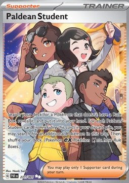 Paldean Student - Paldean Fates (Ultra Rare) [PAF-231]