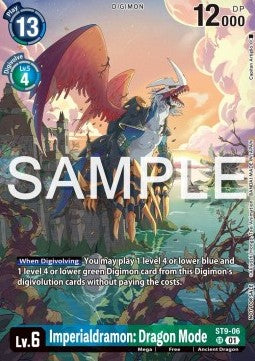 Imperialdramon Dragon Mode (ST9-06) - Unnumbered Promos (Alternative Art) [UP-ST9-06]