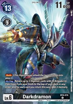 Darkdramon (BT4-074) - Official Tournament Pack Events (Alternative Art) [OTPE-BT4-074]