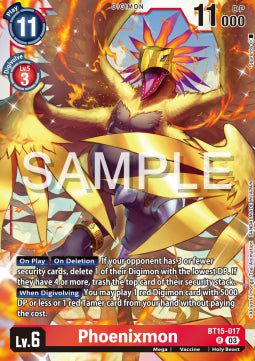 Phoenixmon (BT15-017) - Exceed Apocalypse (Rare) [BT-15-017]