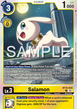 Salamon (BT15-034) - Exceed Apocalypse (Rare) [BT-15-034]