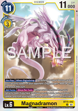 Magnadramon (BT15-042) - Exceed Apocalypse (Rare) [BT-15-042]
