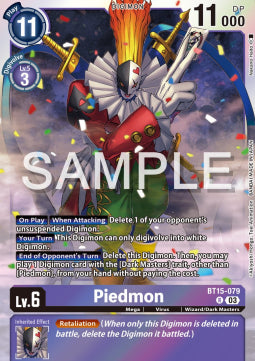Piedmon (BT15-079) - Exceed Apocalypse (Rare) [BT-15-079]