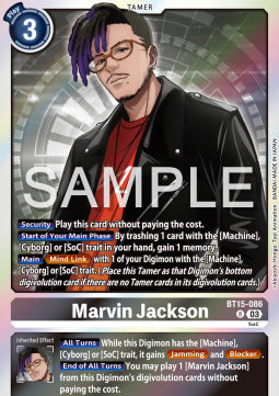 Marvin Jackson (BT15-086) (V.1) - Exceed Apocalypse (Rare) [BT-15-086]