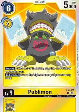 Publimon (LM-007) - Exceed Apocalypse (Common) [BT-15-LM-007]