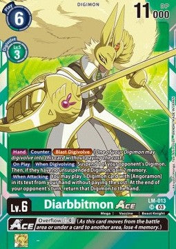 Diarbbitmon Ace (LM-013) - Exceed Apocalypse (Super Rare) [BT-15-LM-013]