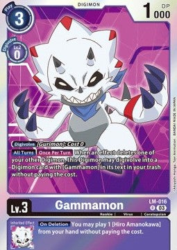 Gammamon (LM-016) - Exceed Apocalypse (Common) [BT-15-LM-016]