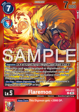 Flaremon (EX5-012) (V.3) - Championship 2024 Promos (Alternative Art) [CP24-EX5-012]