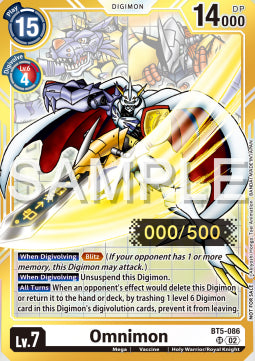 Omnimon (BT5-086) - Championship 2024 Promos (Alternative Art) [CP24-BT5-086]