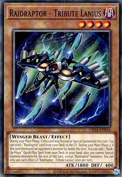 Raidraptor - Tribute Lanius - OTS Tournament Pack 24 (Common) [OP24-018]