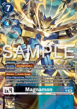 Magnamon (ST17-13) - Advanced Deck: Double Typhoon (Super Rare) [ST-17-013]