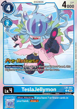 TeslaJellymon (LM-003) - Promos: Exceed Apocalypse (Uncommon) [BT-15P-LM-003]
