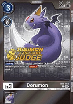 Dorumon (BT9-058) - Judge Promos (Alternative Art) [JP-BT9-058]