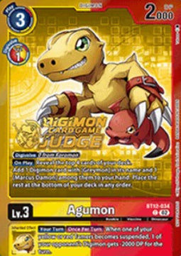 Agumon (BT12-034) - Judge Promos (Alternative Art) [JP-BT12-034]