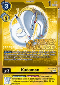 Kudamon (BT13-034) - Judge Promos (Alternative Art) [JP-BT13-034]