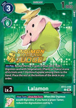 Lalamon (BT13-049) - Judge Promos (Alternative Art) [JP-BT13-049]