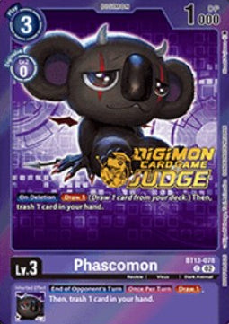 Phascomon (BT13-078) - Judge Promos (Alternative Art) [JP-BT13-078]