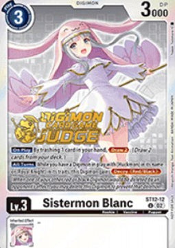 Sistermon Blanc (ST12-12) - Judge Promos (Alternative Art) [JP-ST12-12]