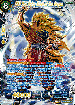 SS3 Son Goku, Wrath of the Dragon (V.3 - Alternate Art) - Beyond Generations (Alternate Art) [BT24-138]