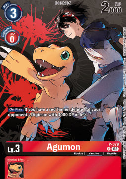 Agumon (P-079) - Official Tournament Pack Events (Alternative Art) [OTPE-P-079]