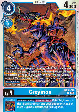 Greymon (BT10-019) - Official Tournament Pack Events (Alternative Art) [OTPE-BT10-019]