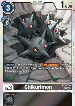 Chikurimon (BT6-056) - Official Tournament Pack Events (Alternative Art) [OTPE-BT6-056]