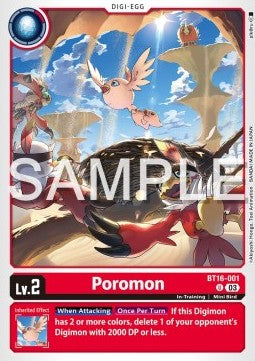 Poromon (BT16-001)