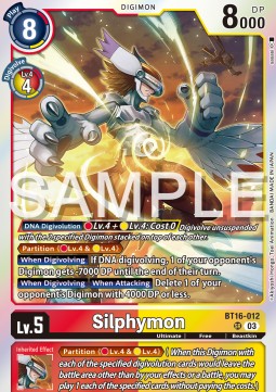 Silphymon (BT16-012) (V.1) - Beginning Observer (Super Rare) [BT-16-012]