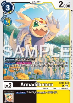Armadillomon (BT16-049)