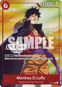 Monkey.D.Luffy (P-001) (V.2) - Special Tournament Promos (Promo) [STP-P-001]