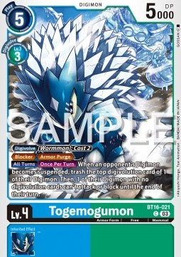 Togemogumon (BT16-021)