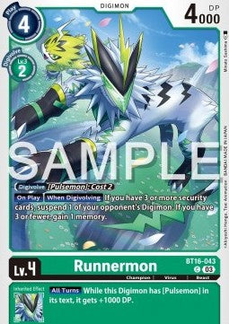 Runnermon (BT16-043)