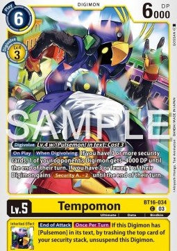 Tempomon (BT16-034) - Beginning Observer (Common) [BT-16-034]