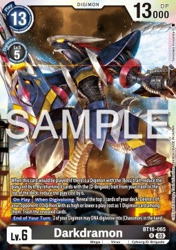 Darkdramon (BT16-065) - Beginning Observer (Rare) [BT-16-065]