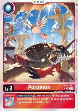 Poromon (BT16-001) (V.2) - Promos: Beginning Observer (Alternative Art) [BT-16P-BT16-001]