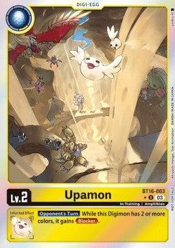 Upamon (BT16-003) (V.2) - Promos: Beginning Observer (Alternative Art) [BT-16P-BT16-003]