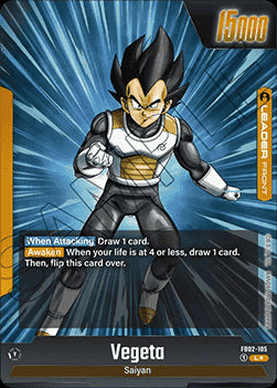 Vegeta // Vegeta (FB02-105)  (V.2 - Alternate Art) - Blazing Aura [Fusion World] (Alternate Art) [FB02-105]