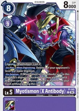Myotismon (X Antibody) (P-145) (V.1) - Official Tournament Pack Events (Promo) [OTPE-P-145]
