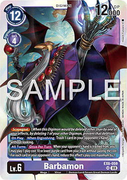 Barbamon (EX6-059) (V.1)
