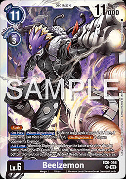 Beelzemon (EX6-056) (V.1) - Infernal Ascension (Rare) [EX-06-056]
