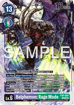 Belphemon: Rage Mode (EX6-060) (V.1)