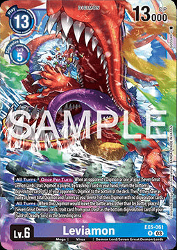 Leviamon (EX6-061) (V.1) - Infernal Ascension (Rare) [EX-06-061]