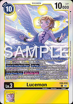 Lucemon (EX6-018) (V.1) - Infernal Ascension (Rare) [EX-06-018]