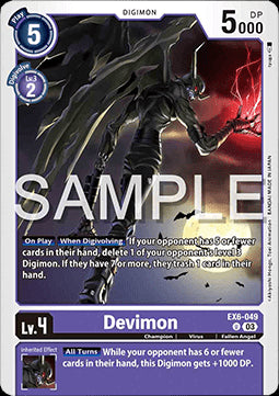 Devimon (EX6-049) - Infernal Ascension (Uncommon) [EX-06-049]